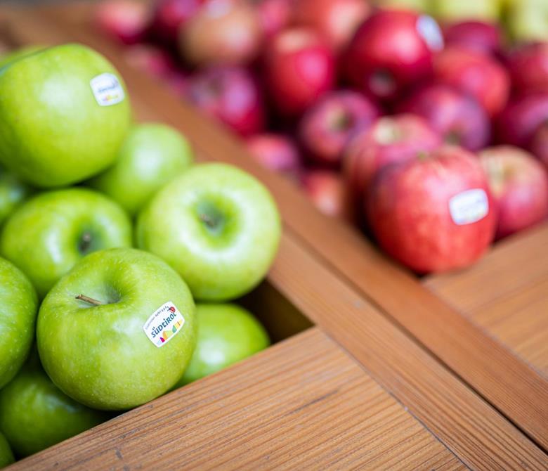 Südtiroler Äpfel direkt von der Obstgenossenschaft Alpe Laas