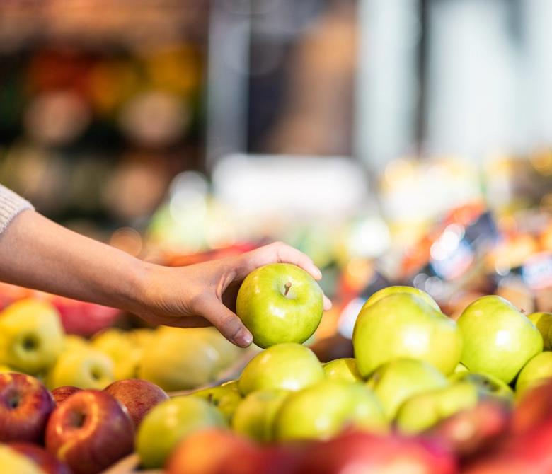 Vielfältige Auswahl an frischen Südtiroler Äpfeln bei der Grufrut Group in Branzoll