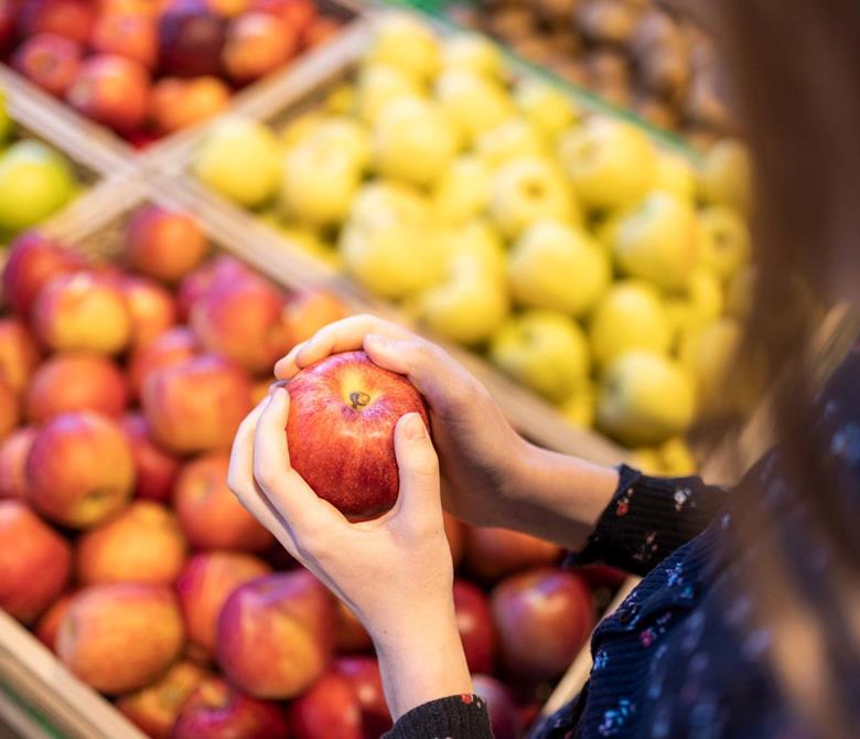 Große Auswahl an Südtiroler Äpfeln gibt es auch beim Fruchthof Überetsch Bozen