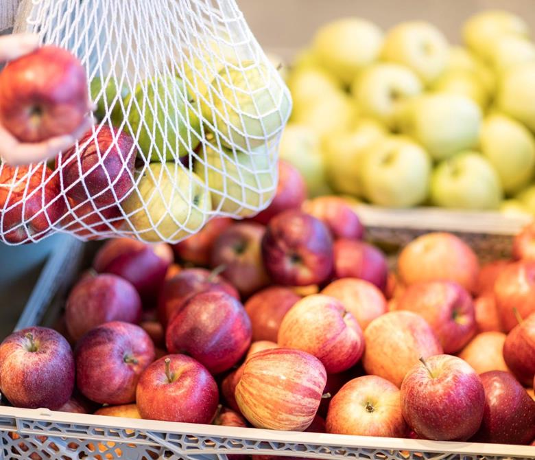 Frische Südtiroler Äpfel aus dem Sortiment von Lanafruit in Lana